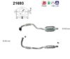 OPEL 854441 Catalytic Converter